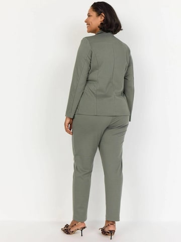 Coupe slim Pantalon 'Sina' Wasabi Concept en gris