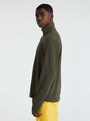 O'NEILL Athletic Fleece Jacket 'Jack' in Green