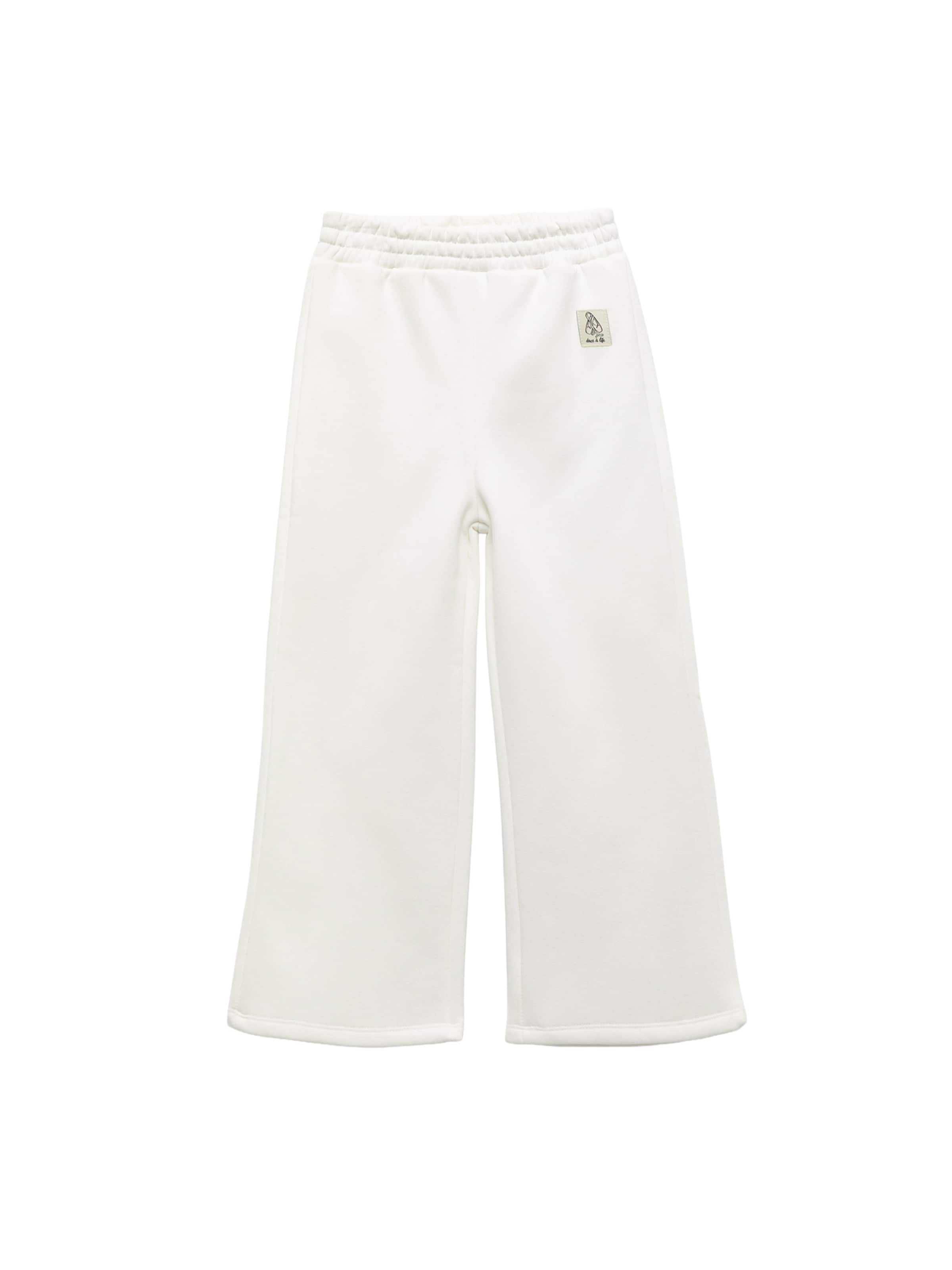 Koton Wide leg Broek in Beige: voorkant