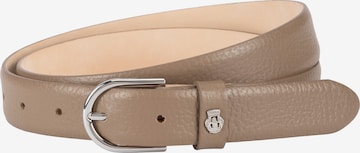 Roeckl Riem 'Lou' in Bruin: voorkant