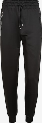 Cruz Tapered Sportbroek 'Kanpur' in Zwart: voorkant