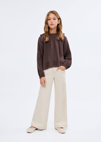 MANGO KIDS Blouse 'Maggie' in Brown