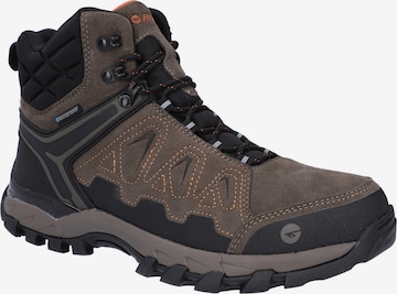 HI-TEC Halbschuh 'Freizeitschuhe in braun/schwarz' in Braun: Vorderseite