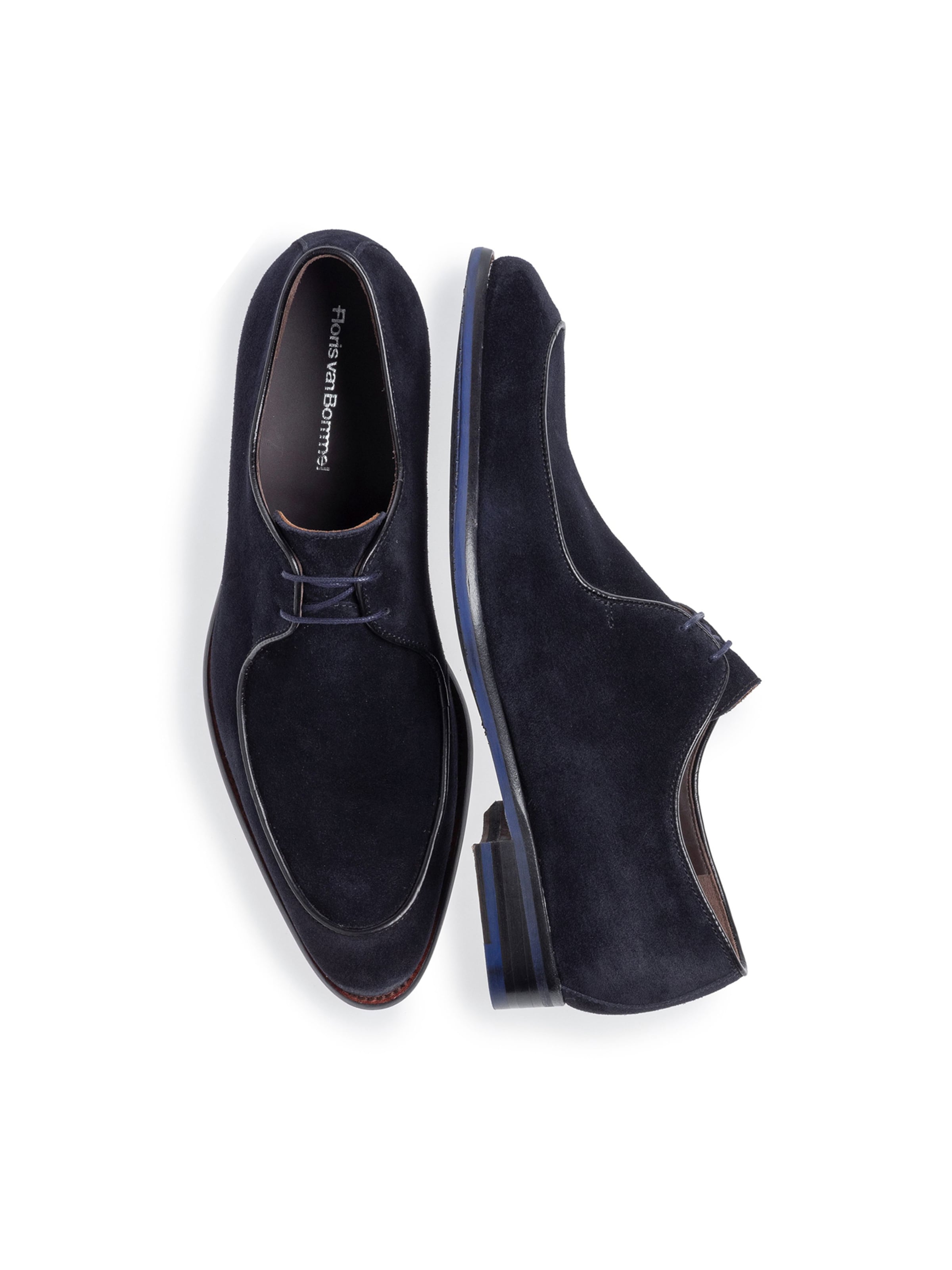 Scarpa stringata 'De Stapper 54' di Floris van Bommel in blu