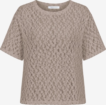 SASSYCLASSY Sticktop in Grau: Vorderseite