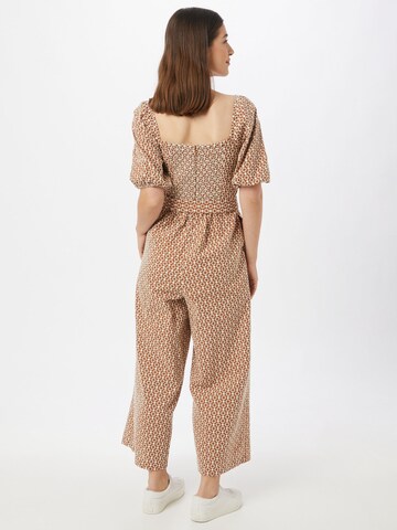 Tuta jumpsuit 'Dandy' di Traffic People in marrone