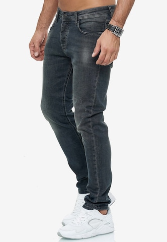 Redbridge Slimfit Jeans 'Brownsville' in Schwarz