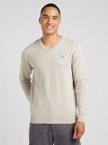 Pull-over GARCIA en beige : devant
