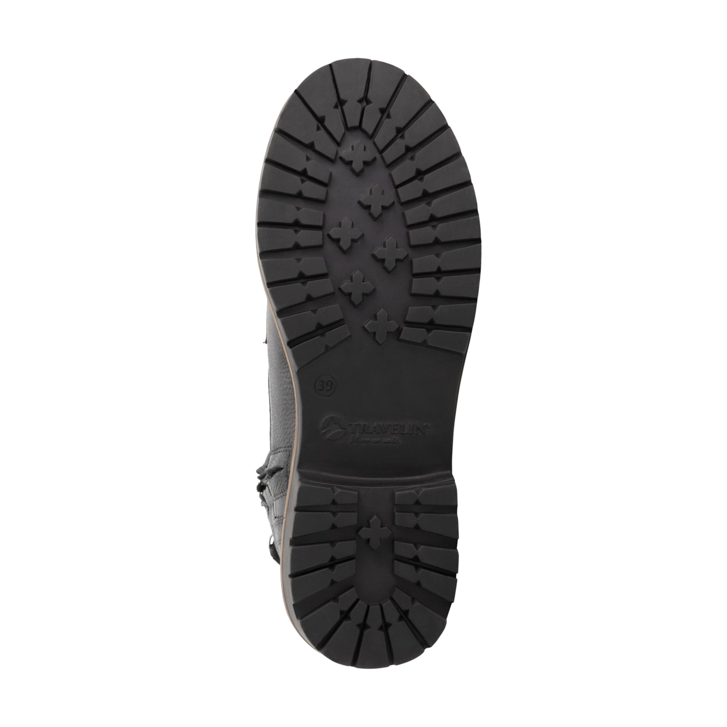 Travelin Veterlaarsjes 'Kongsmark' in Zwart