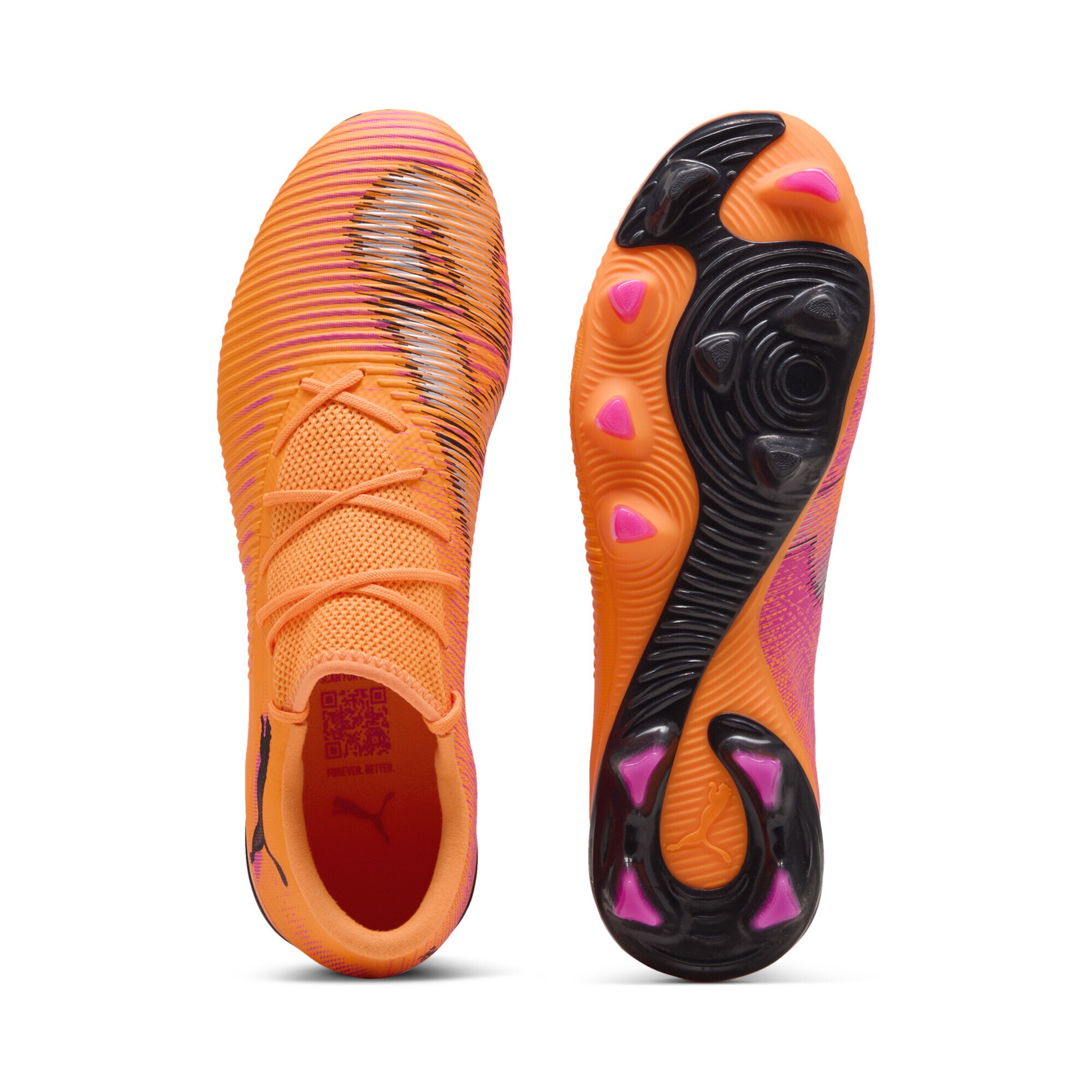 PUMA Voetbalschoen 'Future 8 Match' in Oranje