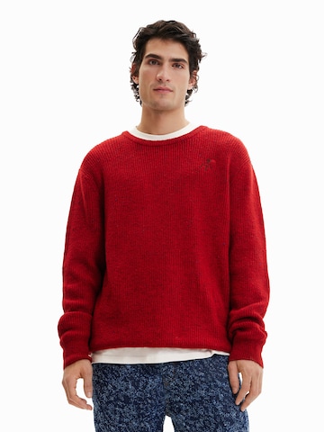 Pullover 'Amadeo' di Desigual in rosso: frontale