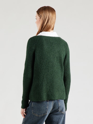 PIECES Sweater 'PCELLEN' in Green