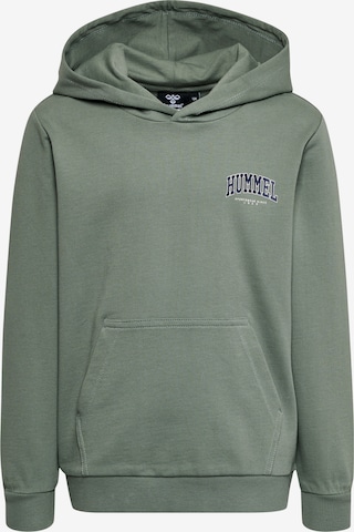 Hummel Sweatshirt in Groen: voorkant