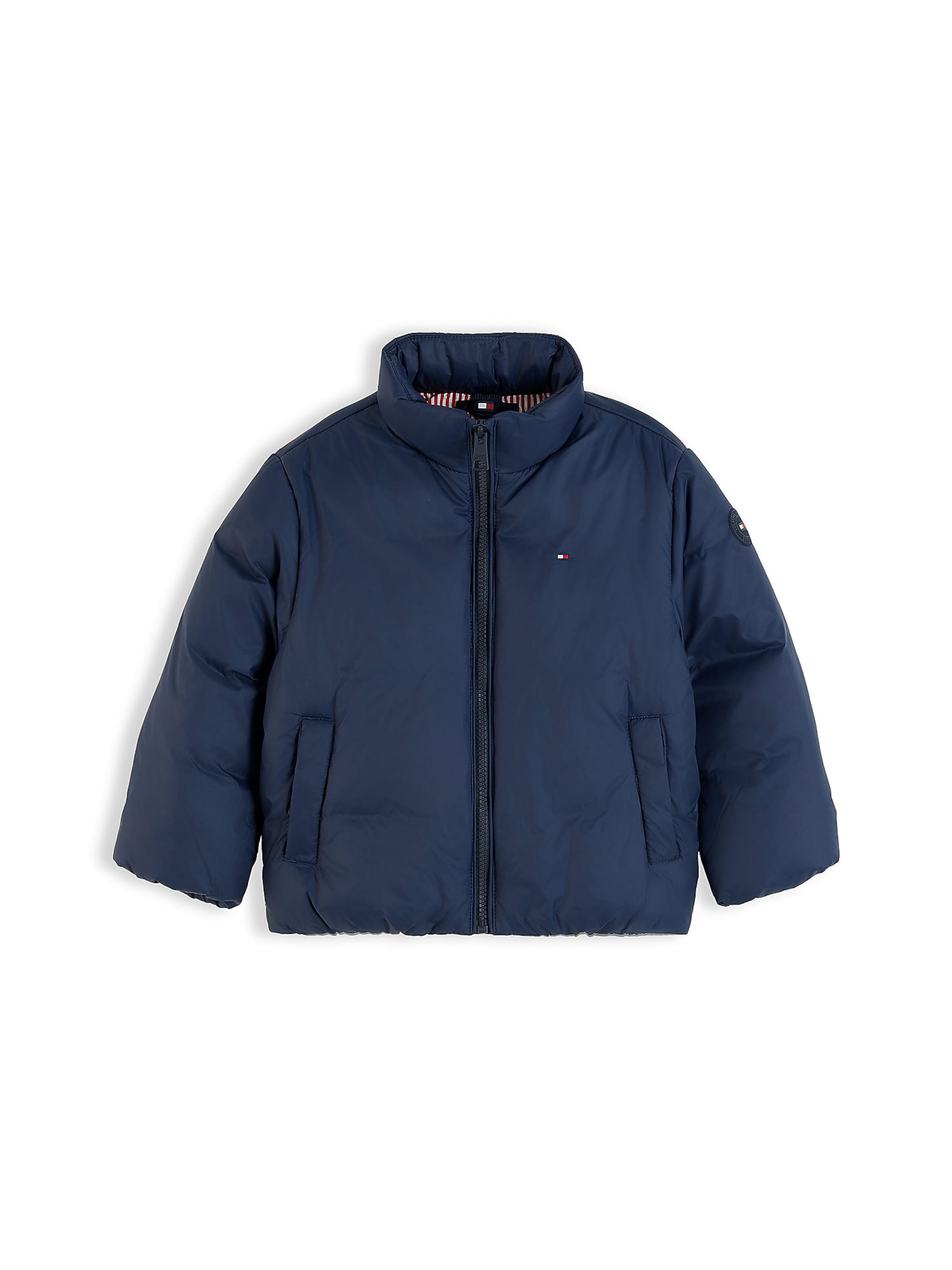 TOMMY HILFIGER Winterjacke in Blau: Vorderseite
