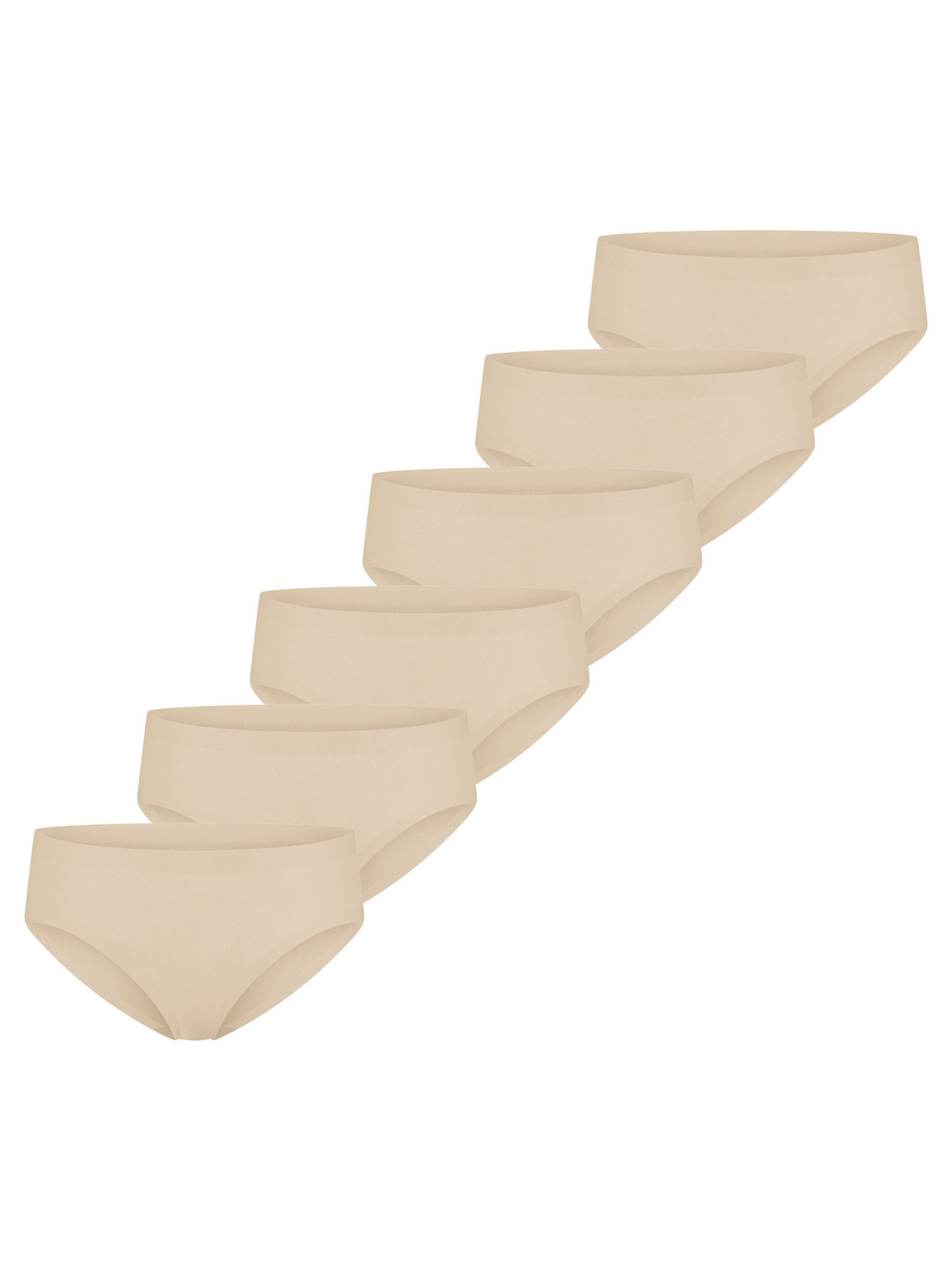 SCHIESSER Slip ' Invisible Cotton ' in XS in de kleur Sand, Productweergave
