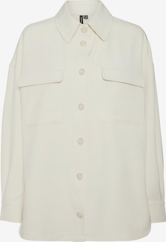 VERO MODA Blouse 'Ulia' in Beige: voorkant