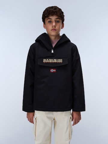 Veste fonctionnelle 'Rainforest 2' NAPAPIJRI en noir : devant