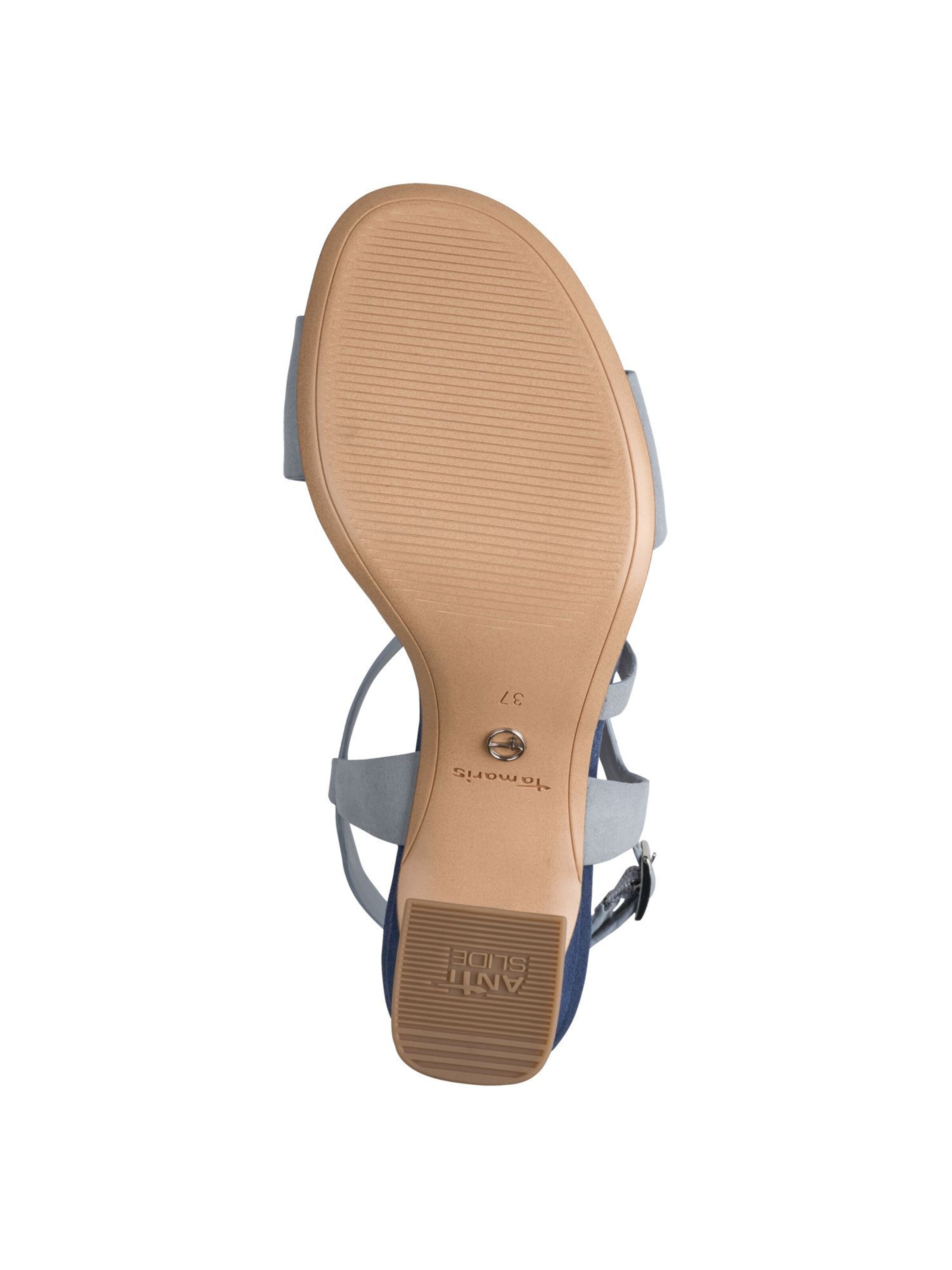 Sandales à lanières Tamaris en bleu