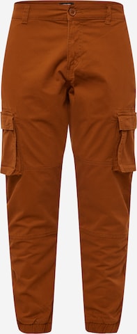 Only & Sons Cargo trousers 'Cam Stage' in Brown: front