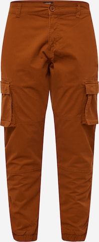 Pantalon cargo 'Cam Stage' Only & Sons en marron : devant