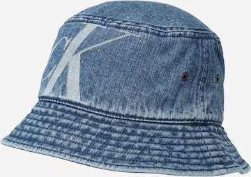 Pălărie de la Calvin Klein Jeans pe albastru: față
