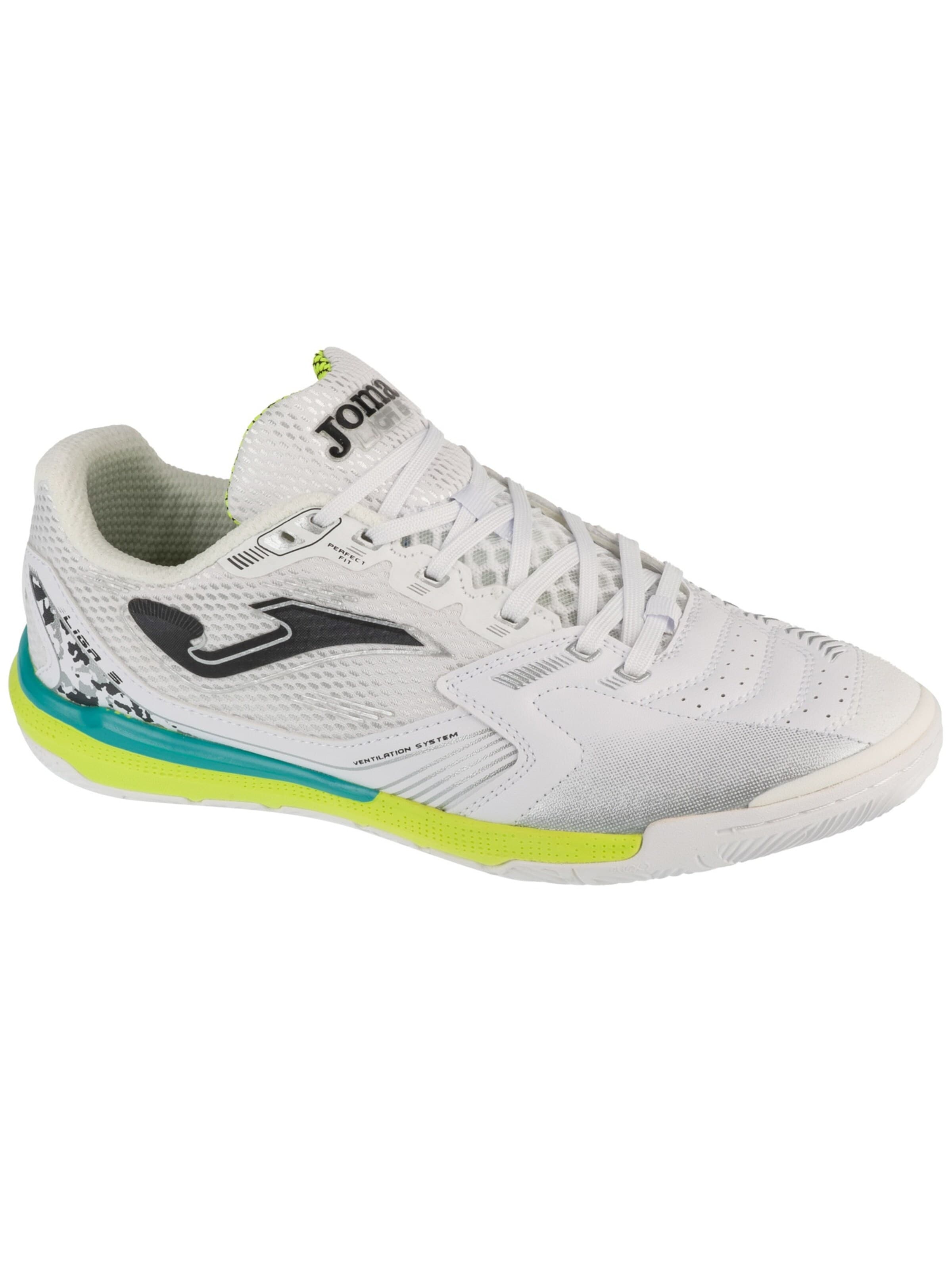 JOMA Voetbalschoen 'Liga 5 25 LIGS IN' in Wit: voorkant