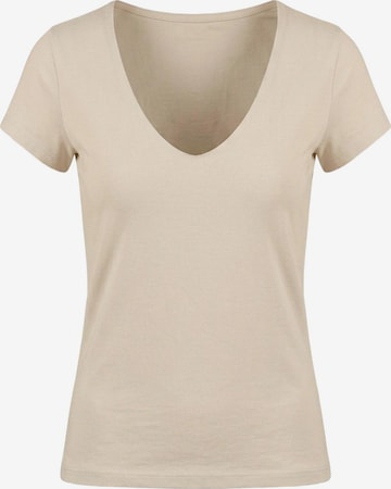 T-shirt Alexa Dash en beige : devant