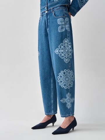 Barrel Jean 'Pola' TATUUM en bleu