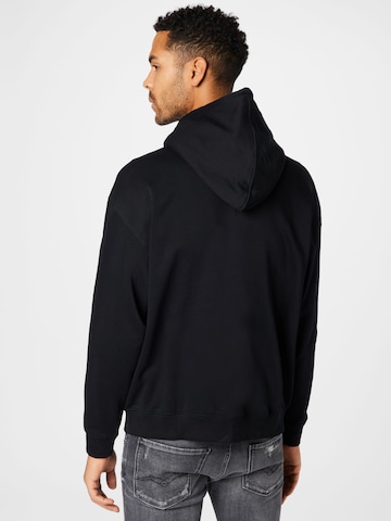 WEEKDAY Sweat jacket in Black