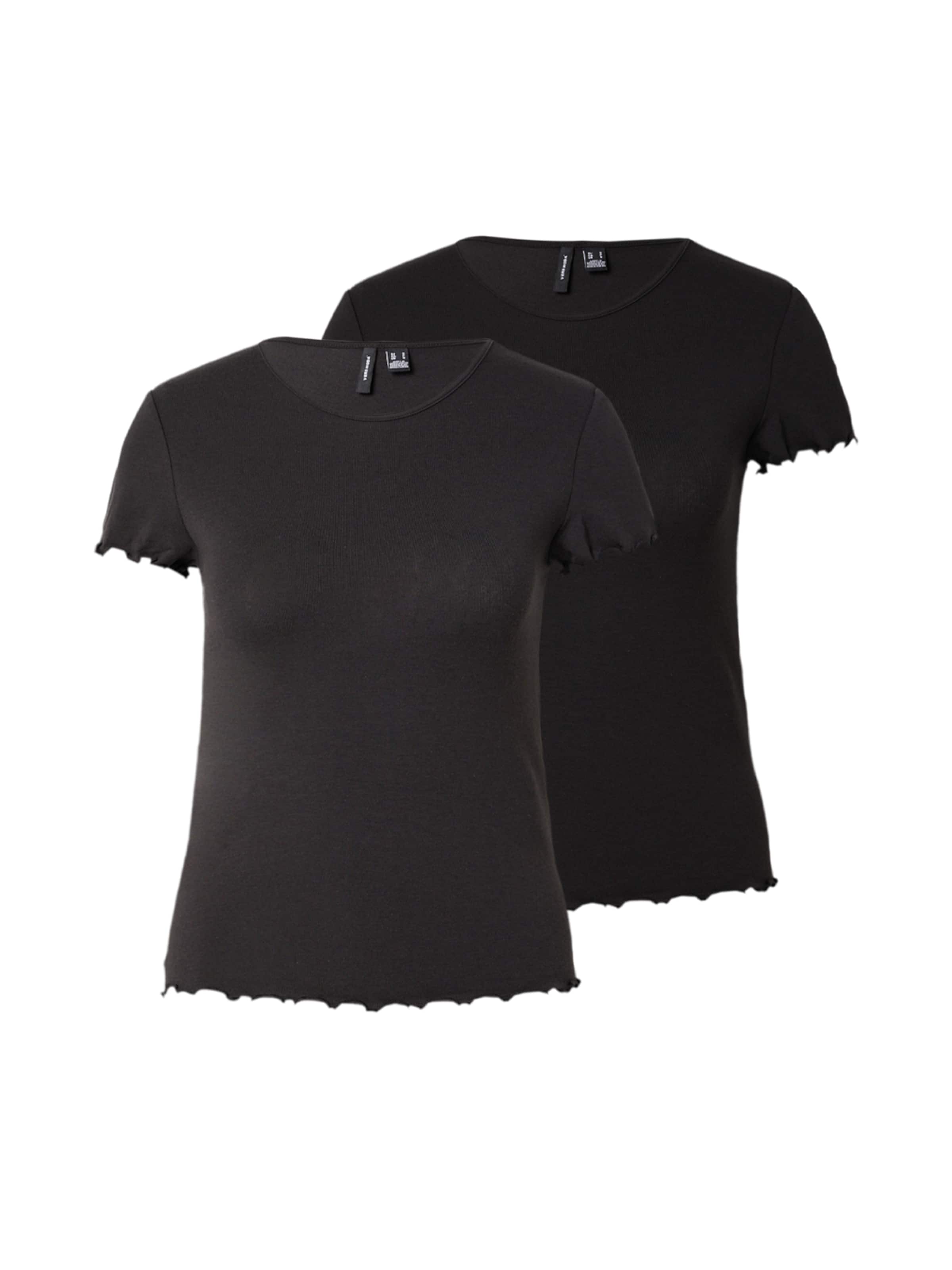 VERO MODA Shirt 'BARBARA' in Black: front