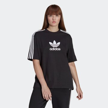 ADIDAS ORIGINALS - Camiseta 'Centre Stage' en negro: frente