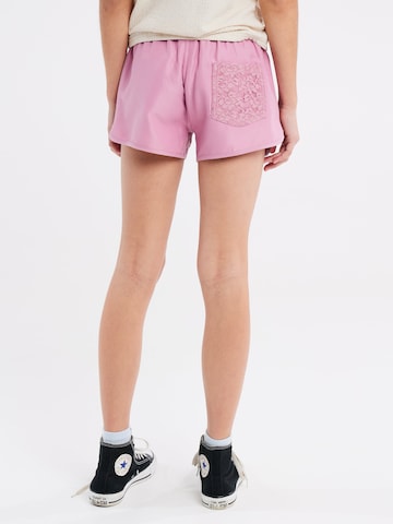 PROTEST Athletic Swimwear 'PRTDIAN JR' in Purple: front