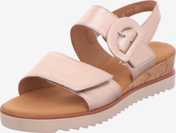 GABOR Sandals in Beige: front