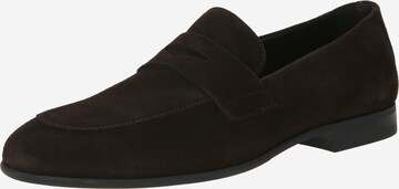 Chaussure basse 'Gavrie' BOSS en marron : devant