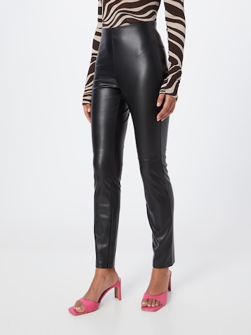 Lindex Skinny Pants 'Ronna' in Black: front