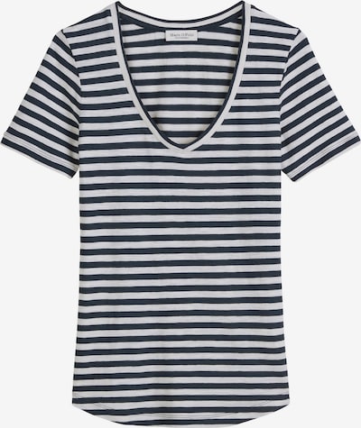 Marškinėliai iš Marc O'Polo, spalva – tamsiai mėlyna jūros spalva / balta, Prekių apžvalga