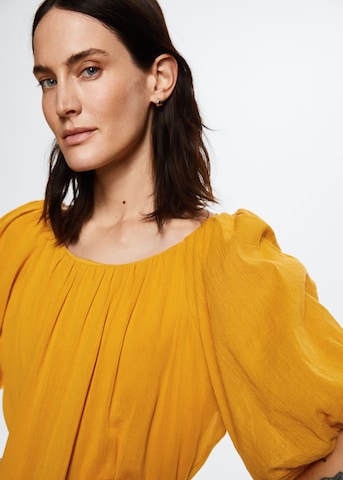 Robe MANGO en jaune