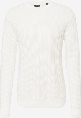 ESPRIT Pullover i hvid: forside