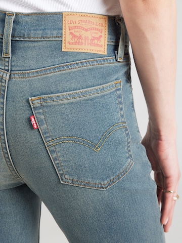 Coupe slim Jean '724 HIGH RISE STRAIGHT' LEVI'S ® en bleu