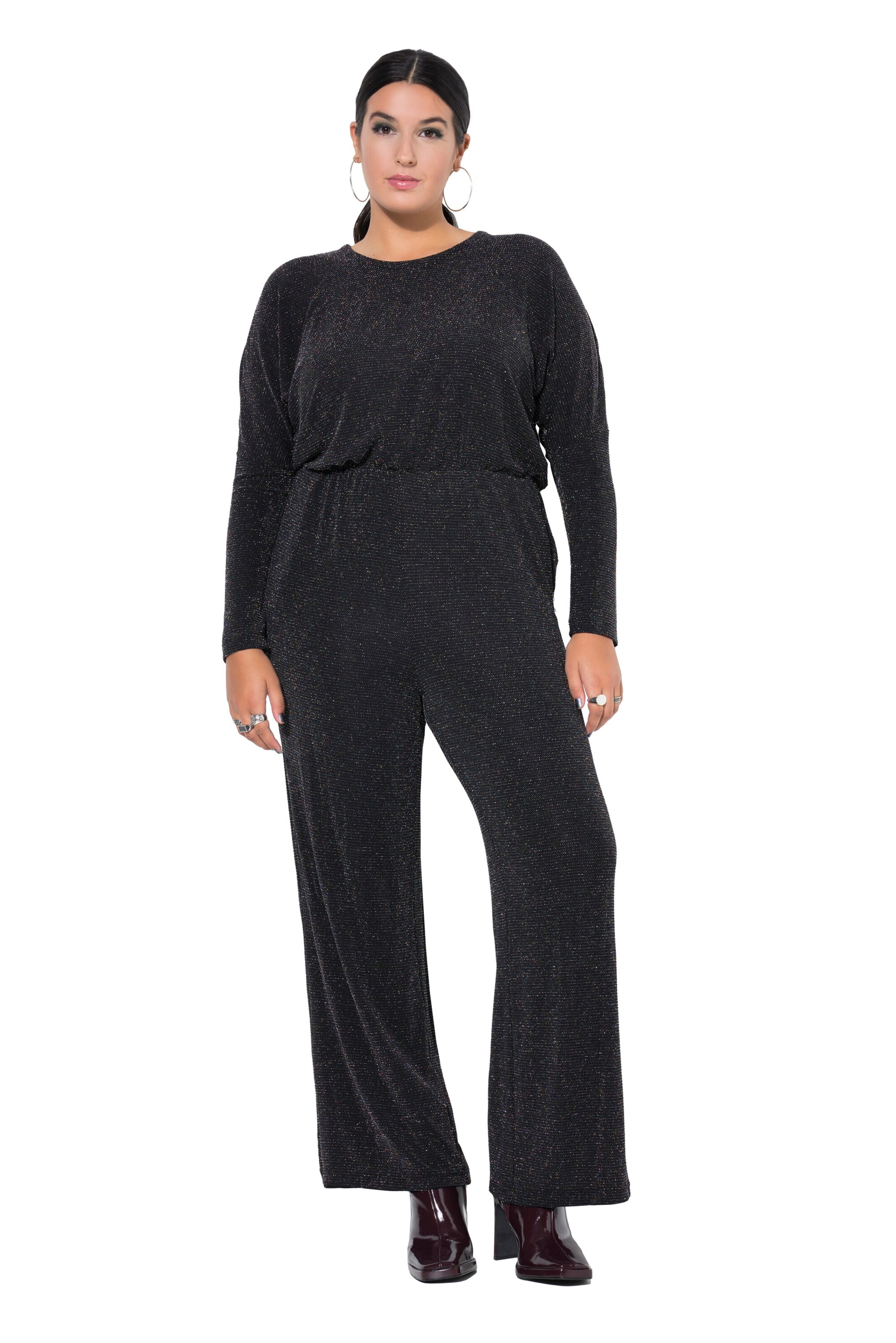 Studio Untold Jumpsuit in Zwart: voorkant