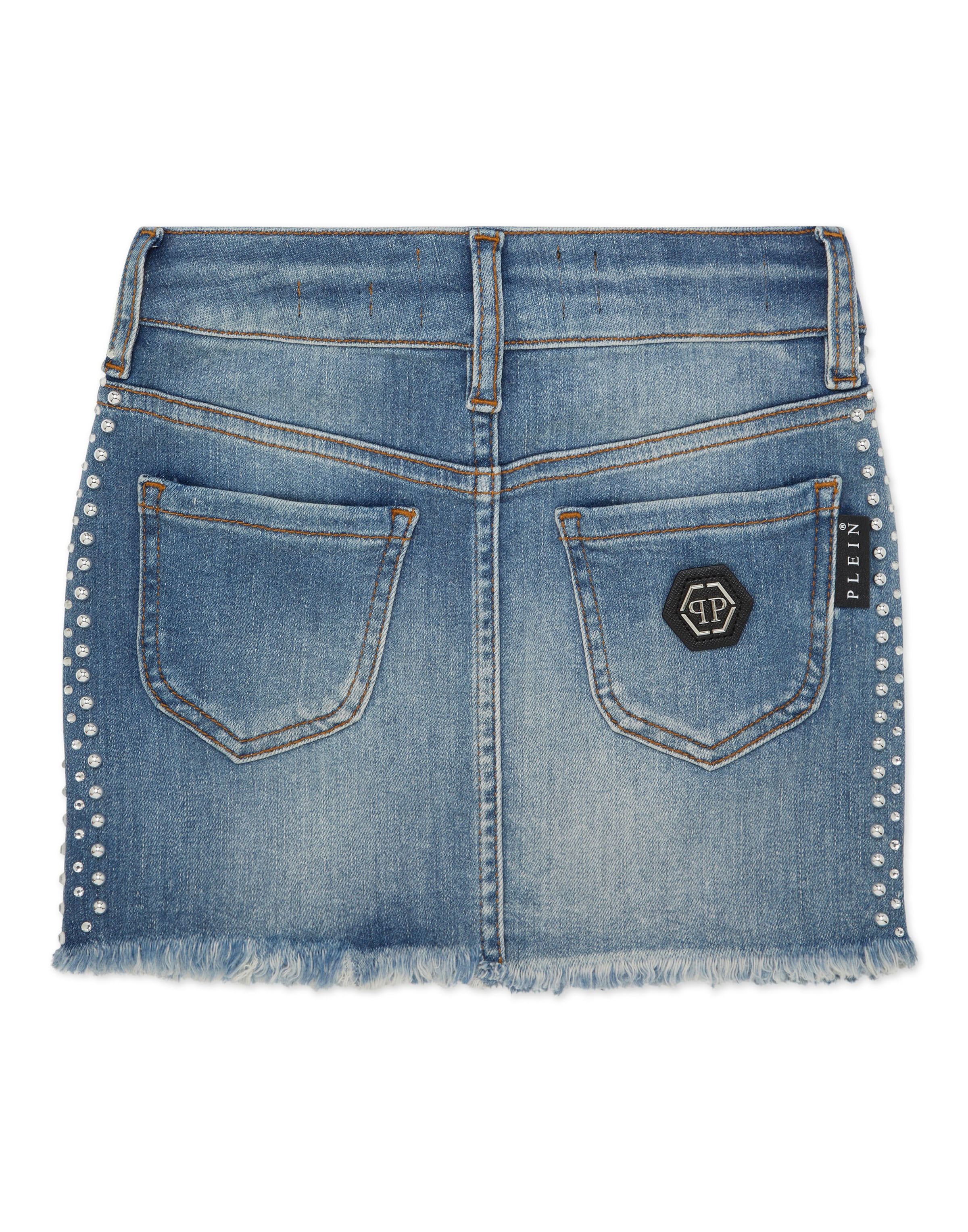 Gonna di Philipp Plein in blu