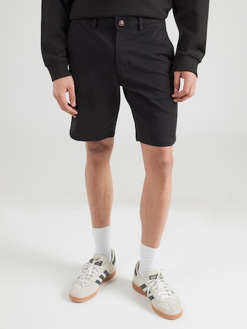 JACK & JONES Slimfit Chino 'JWHKOWIE' in Zwart: voorkant