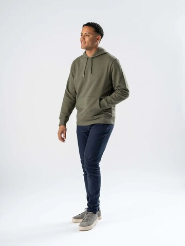 TEESHOPPEN Sweater ' Sweatshirt Hoodie ' in Green