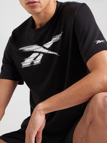 Reebok Toiminnallinen paita 'CHAD' värissä musta