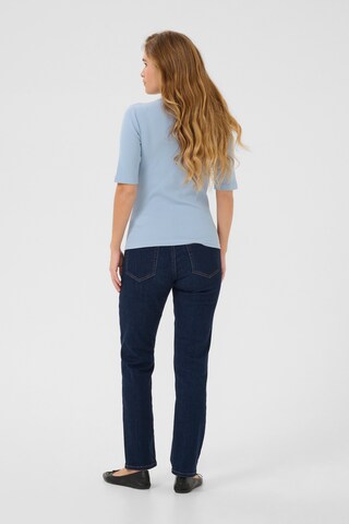 Kaffe T-Shirt 'Carna' in Blau