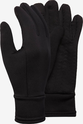 Boggi Milano Prstové rukavice – černá: přední strana