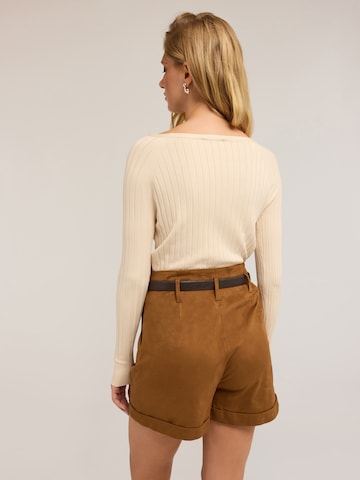 Pull-over MOTIVI en beige