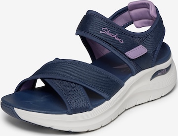 SKECHERS Sandals in Blue: front