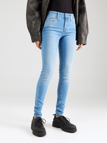 Tommy Jeans Slimfit Jeans 'Nora' in Blauw: voorkant