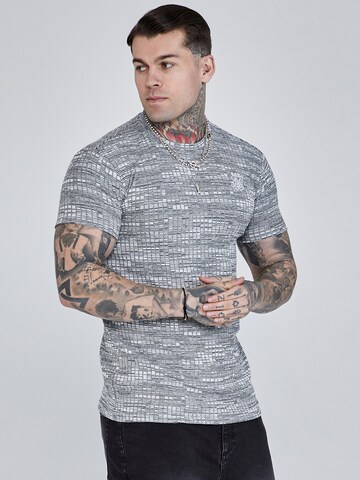 SikSilk Shirt in Grey: front